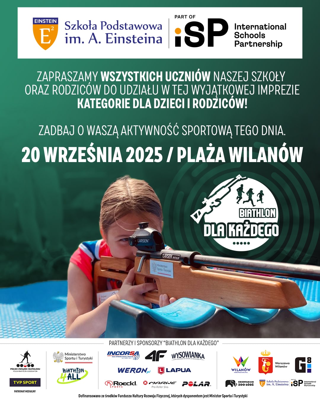 Szkoła Einsteina Partnerem wydarzenia sportowego.